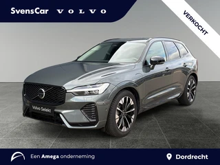 Volvo XC60 2.0 T6 Plug-in hybrid AWD Ultra Dark | Luchtvering | Trekhaak | Panoramadak | SOH 100% |