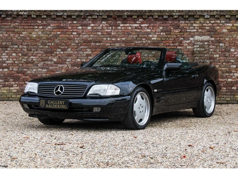 Mercedes-Benz 500-serie 500 SL Special Edition "one of 500" Obsidian Black and soft leather in Desig