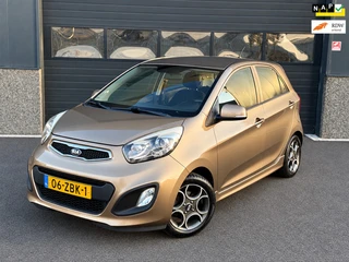 Kia Picanto • Airco • NW APK • Weinig KM • unieke kleur!