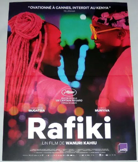 RAFIKI FRANSE filmposter.