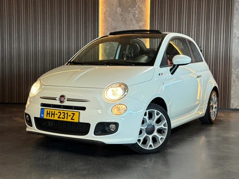 Fiat 500 C 0.9 TwinAir Turbo Cabrio | Navi | Climate | LM Velgen Digidash