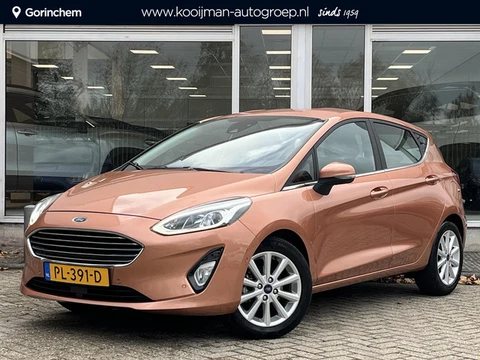 Ford Fiesta 1.0 EcoBoost Titanium / luxe uitvoering! / trekhaak / apple-carplay, android-auto
