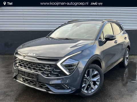 Kia Sportage 1.6 T-GDi Hybrid GT-Line Stoel- & stuurverwarming, keyless, Leder/Alcantara, PDC v&a, E