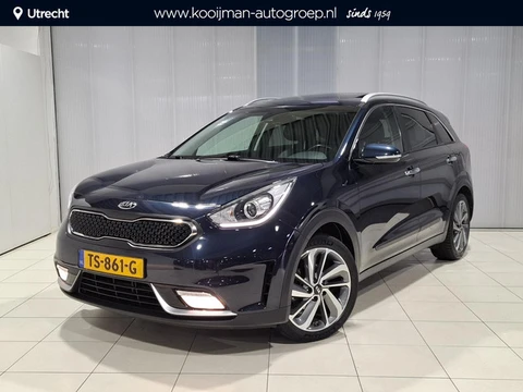 Kia Niro 1.6 GDi Hybrid Design Edition Stoel en Stuur verwarming, Schuif kantel dak, Apple Carplay/A