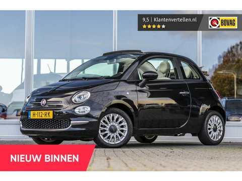 Fiat 500C 1.0 Hybrid Lounge | Carplay | Park sens. | NL Auto