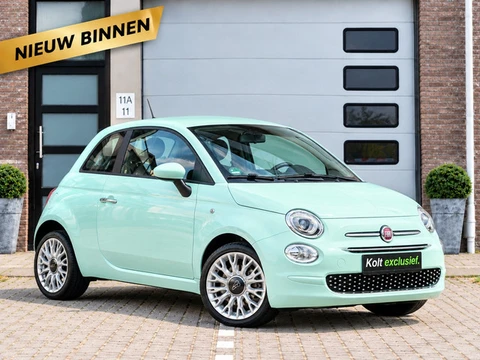 Fiat 500 1.0 Hybrid Lounge Airco | Apple Carplay | Android Auto | 15" LM Velgen | Park Sensors | 1e 