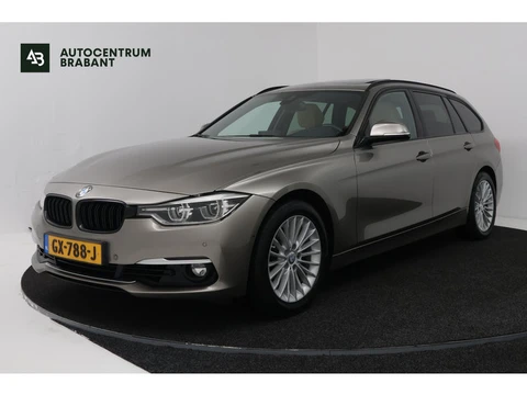 BMW 3-serie 320i Luxury (PANORAMADAK, HEAD-UP, DEALER ONDERHOUDEN, MEMORY SEATS, 360 CAMERA)