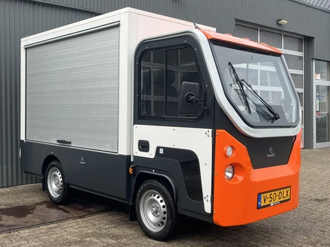 Cargolev CARGOLEV TC 100% Elektrische Gesloten laadbak Lift Oprijplaat Stadsauto Distributie Elektri