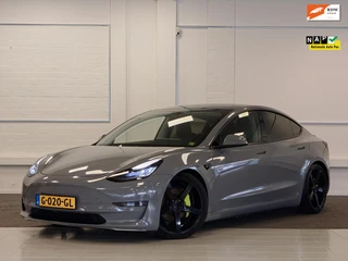Tesla Model 3 Long Range AWD 75 kWh SOH 88% 20''LM Performance look Verlaagd Mooi! Garantie