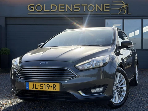 Ford Focus Wagon 1.0 Titanium ✓2e Eigenaar✓125pk✓Trekhaak✓6 Bak✓Dealer Onderhouden✓Navi✓Clima✓Cruise