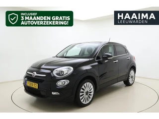 Fiat 500 X 1.4 Turbo MultiAir Lounge | Lederen bekleding | Camera | Climate control | Lichtmetalen v