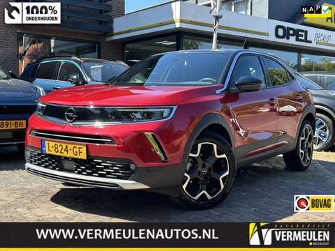 Opel Mokka 1.2 Turbo 130PK Ultimate Automaat + 18"/ Navi/ Clima/ Cruise/ CarPlay/ Full-LED/ Camera/ 