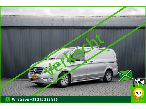 Mercedes-Benz Vito 114 CDI L2H1 | 140PK | Automaat | Camera | Cruise | 1e Eigenaar | PDC | Zijschuif