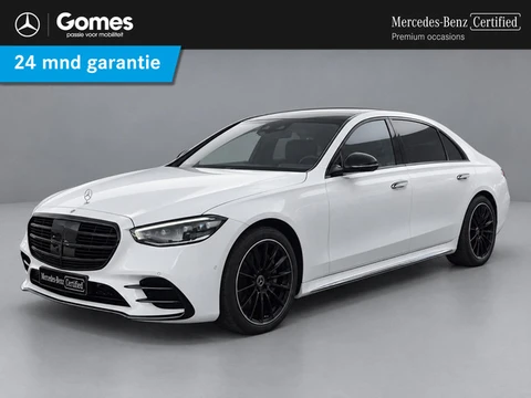 Mercedes-Benz S-klasse 350d 4MATIC Lang AMG Line | Night pakket | Burmester | Memory pakket voor + a