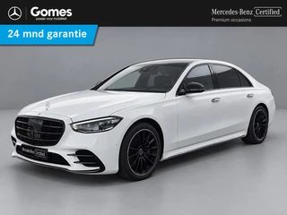 Mercedes-Benz S-klasse 350d 4MATIC Lang AMG Line | Night pakket | Burmester | Memory pakket voor + a