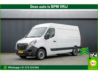 Opel Movano 2.3 CDTI L2H2 136PK | 3-Zits | 1e Eigenaar | Carplay | Cruise | Navi | Airco