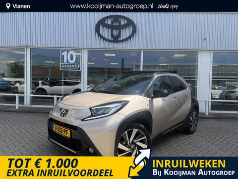 Toyota Aygo X 1.0 VVT-i MT Premium met Cabriodak, JBL, All season, 1e eigenaar, NL auto, slechts 348