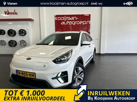 Kia e-Niro DynamicLine 64 kWh BTW auto , Volledig leder , Stoel/stuurverwarming , Full map navigatie
