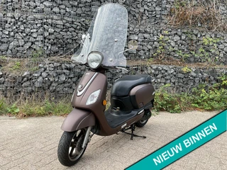 SYM Fiddle 3 EURO3 MAT BROWN LED DAGRIJ BETAAL met in3