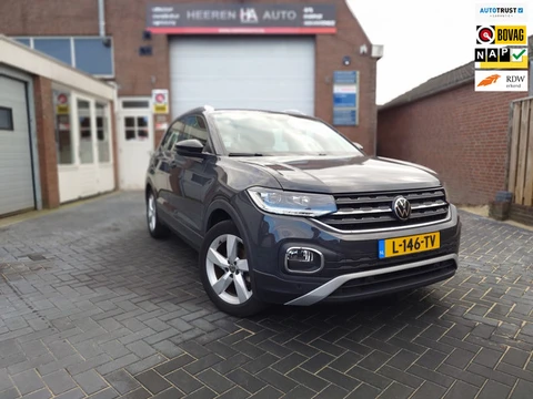 Volkswagen T-Cross 1.0 TSI Style, 1e eigenaar, Dealer onderhouden, Leer!, Android Auto