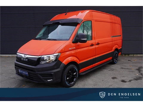 MAN TGE 140pk Automaat L3H3/L2H2 18" Velgen Sidesteps Zonneklep 2x Schuifdeur ACC Cruise control Nav