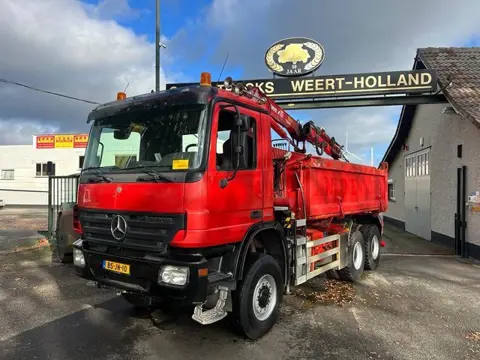 Mercedes-Benz Actros 3336 AK 6x6 Steel Springs CRANE TIRRE 131