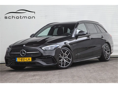 Mercedes-Benz C-Klasse Estate 200 AMG Premium, Massage, Leder, Achterasbesturing, Distronic, Nightpa