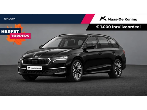 Škoda Octavia combi Business Edition Plus 1.5 TSI m-HEV 150 PK DSG | 18" Lerna Antraciet | Trekhaak 