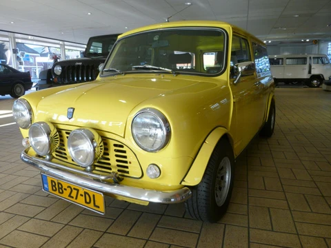 Mini 1000 van Mini 1000 van Perfecte conditie; liefhebbersauto, uniek model.