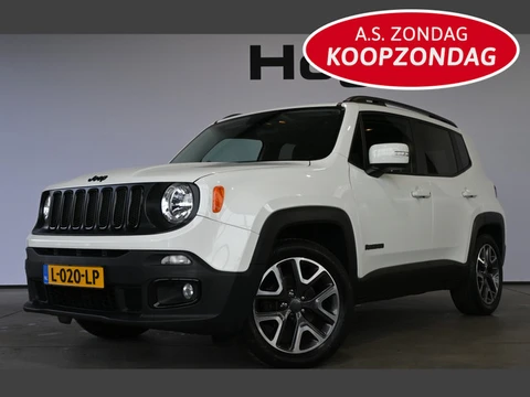 Jeep Renegade 1.6 Night Eagle Cruise Airco Lichtmetaal PDC Massage stoelen 100% Onderhouden! Inruil 