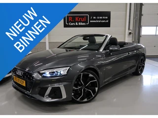 Audi A5 Cabriolet 35 TFSI S-Line Lage km.stand Leer/Alcantara Navi Sportstoelen App connect 20 inch 