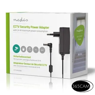 Vervangende camera voeding 12 volt 2A