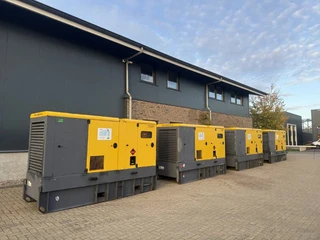 Atlas-Copco QAS5 200 JD S3A John Deere Leroy Somer 200 KVA Silent Rental generatorset Stage 3A