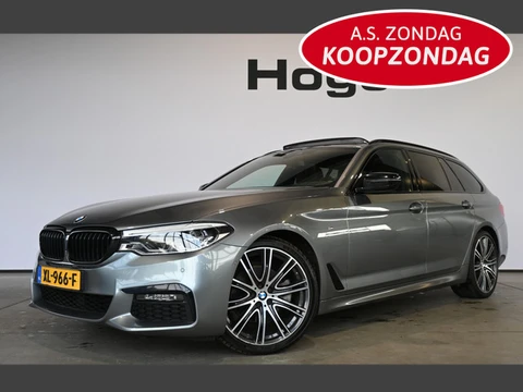 BMW 5 Serie Touring 520i High Executive M Sport Automaat Navigatie LED CarPlay Leder Panoramdak Harm