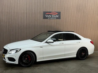 Mercedes-Benz C-klasse 300 AMG Line 2015 PANO LED BURMESTER CAMERA