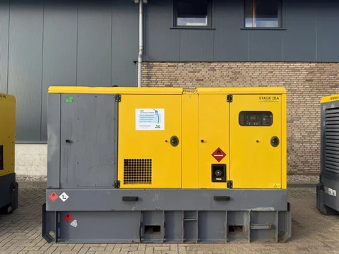 Atlas-Copco QAS5 200 JD S3A John Deere Leroy Somer 200 KVA Silent Rental generatorset Stage 3A