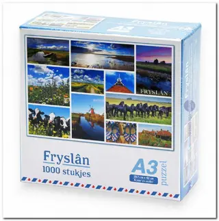 Fryslân, de leukste legpuzzel ter wereld - 1000 Stukjes