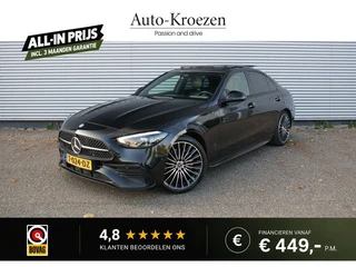 Mercedes-Benz C-klasse 180 ///AMG Pakket | Pano | Led | Burmester | Incl BTW