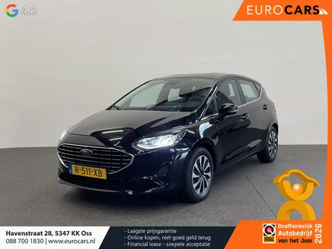 Ford Fiesta 1.0 EcoBoost 125pk Hybrid Titanium Navigatie Apple Carplay Android Auto Parkeersensoren 