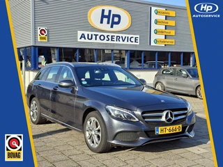 Mercedes-Benz C-klasse Estate 350 e Lease Edition PHEV/100% onderhouden/Burmester Audio/Camera/Leder