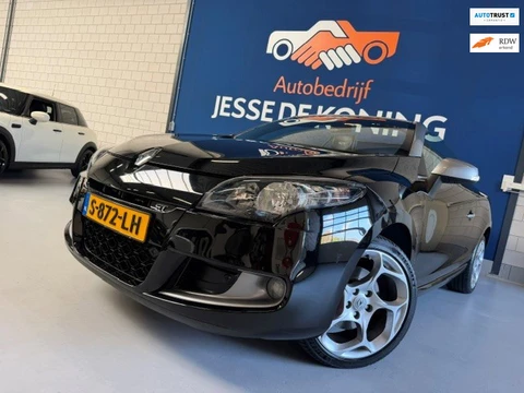 Renault Mégane Coupé-Cabriolet 2.0 TCE GT / bj.2012 / kleur: zwart / leder / sportvelgen/etc/ NAP me