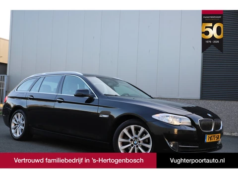BMW 5 Serie Touring 520i 184pk Aut. Executive/Leder/Trekhaak/Cruise/Led-Xenon/18"