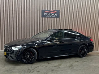 Mercedes-Benz C-klasse 200d AMG Line 2023 PANO LED CARBON CAMERA