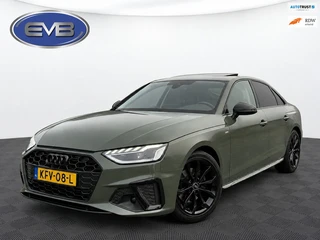 Audi A4 LIMOUSINE 35 TFSI S- LINE edition, district groen metallic, lederen sportinterieur,schuifdak