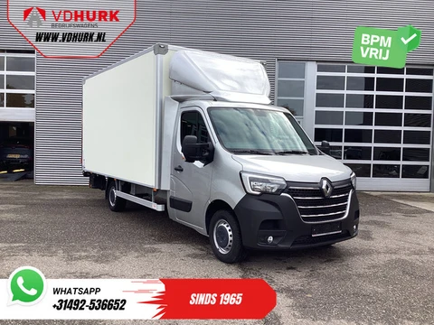 Renault Master 2.3 dCi 165 pk Bakwagen Laadklep/ Zijdeur/ Spoiler/ Luchtvering/ Gev.Stoel/ Camera/ C