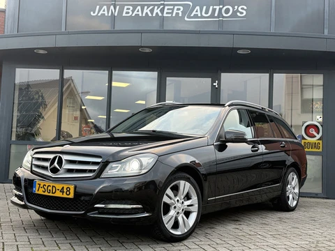 Mercedes-Benz C-Klasse Estate 180 Ambition Avantgarde ✅ Afn. Trekhaak ✅ Half leder ✅ Clima ✅ 17inch 