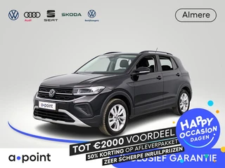 Volkswagen T-Cross 1.0 TSI Life Edition 116 pk Automaat (DSG) | Navigatie via App | Parkeersensoren 