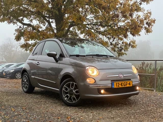 Fiat 500 1.2 Lounge | Automaat | Panodak + Airco nu €4.975,-!!