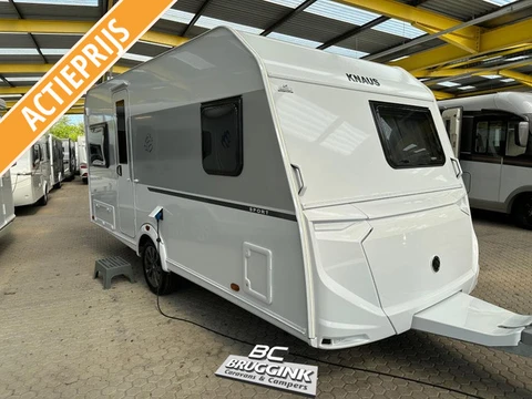Knaus Sport 450 FU FRANS BED VLOERVERWARMING