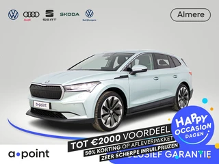 Skoda Enyaq iV 80 204 pk | SOH 93,51% | Navigatie | Trekhaak (wegklapbaar) | Parkeersensoren | Achte